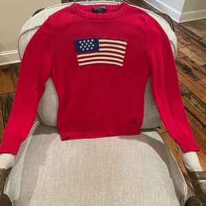 Lauren Ralph Lauren flag sweater
